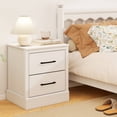 thumbnail image 2 of Costway 18.5" Farmhouse Nightstand with 2 Drawers Compact Size End Table for Living Room, 2 of 10