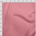 thumbnail image 4 of oneOone Viscose Chiffon Pink Fabric Asian Ornamental Craft Projects Decor Fabric Printed By The Yard 42 Inch Wide, 4 of 4
