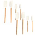 thumbnail image 1 of Oleegame 2PC Kitchen Utensils Set Four Piece Set Silicone Soft Scraper Food Grade High Temperature Multifunctional Household Baking Set Shovel Cake Spatula Yellow, 1 of 9