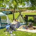 thumbnail image 4 of Pisexur Camping Kitchen And Cutlery Set Portable Camping Set Pot Made Of Aluminum Material, 4 of 4