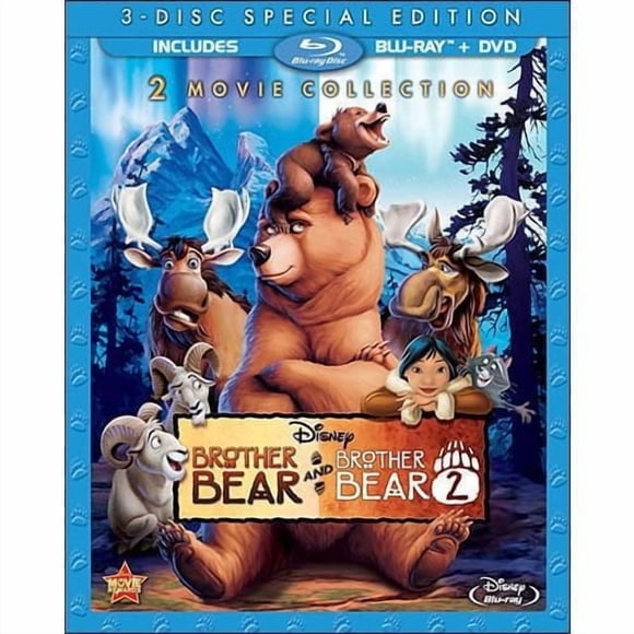 Mön Frère L'öurs / Mön Frère L'öurs 2 (Édition Spéciale De 3 Disques) (Blu-ray + 2 DVDs)