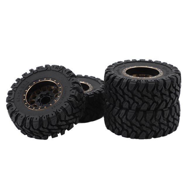1.2in Wheel Tires, Superior Traction 4PCS RC Wheel Tires for 1/18 Remote Control Car