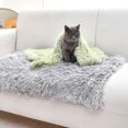 thumbnail image 4 of tredstone Cozy Sleeping Area For Pet With Soft Warm Sleep Mat Wide Rang Of Uses Soft Warm Sleep Mat For Pet Light grey, 4 of 6