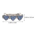 thumbnail image 4 of 3pcs Chien Pinces à Cheveux Chien Barrettes Belle Incrusté de Strass Coeur Épingles à Cheveux pour Animaux de Compagnie, 4 of 6