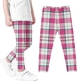 thumbnail image 2 of QIPOPIQ Leggings à Carreaux pour Filles en Liquidation, 2 of 5