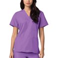 thumbnail image 3 of Adar Universal Unisex V-Neck Tunic 3 Pocket Scrub Top (Available in 39 Colors), 3 of 7