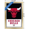 thumbnail image 2 of NBA Chicago Bulls - Logo 21 Wall Poster, 22.375" x 34" Framed, 2 of 4