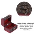 thumbnail image 3 of Jewelry Storage Box,Classical Wooden Jewelry Necklace Jewelry Storage Chest Jewelry Chest Convenient Use, 3 of 14