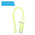 thumbnail image 2 of Unique Bargains Lanière Universelle en Polyester pour Téléphone Intelligent, Jaune Fluorescent, 1 Pack, 2 of 5