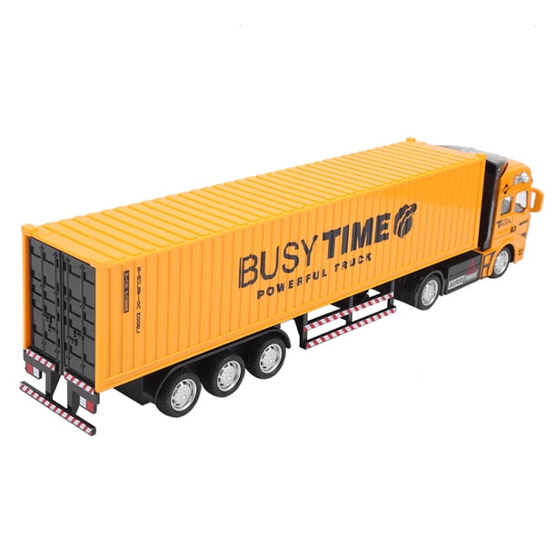 SALALIS Modèle de camion porte-conteneurs 1: 48 Jouet Modèle de Camion