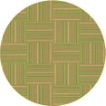 thumbnail image 1 of Ahgly Company Tapis de Zone Rond Vert Transitionnel pour Intérieur Lavable à la Machine, 3 Pieds Rond, 1 of 7