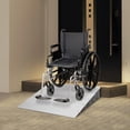 thumbnail image 4 of GloryStar Rampes de Seuil de Montée pour Embrasures de Porte, Rampes de Porte Portatives, Capacité de 700 Lb, Rampe d'Entrée en Aluminium Ajustable pour Fauteuils Roulants, Trottinettes, Marchettes et Chaises Électriques, 4 of 7