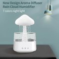 thumbnail image 2 of Dripping Water Humidifier Ambient Night Light 450ml for Bedroom humidifier Micro Study Room White, 2 of 8