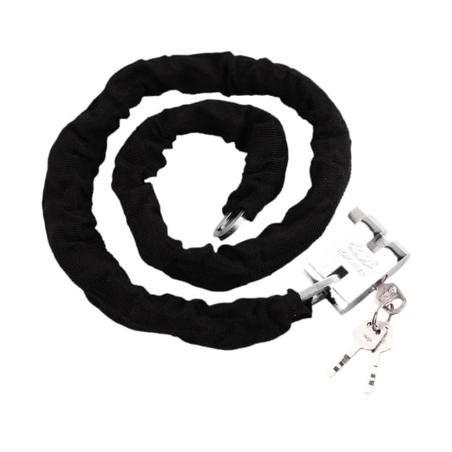 Almencla Bike Chain Lock Accessories Metal Security Bike Locks for Bicycle Door Fence 2m