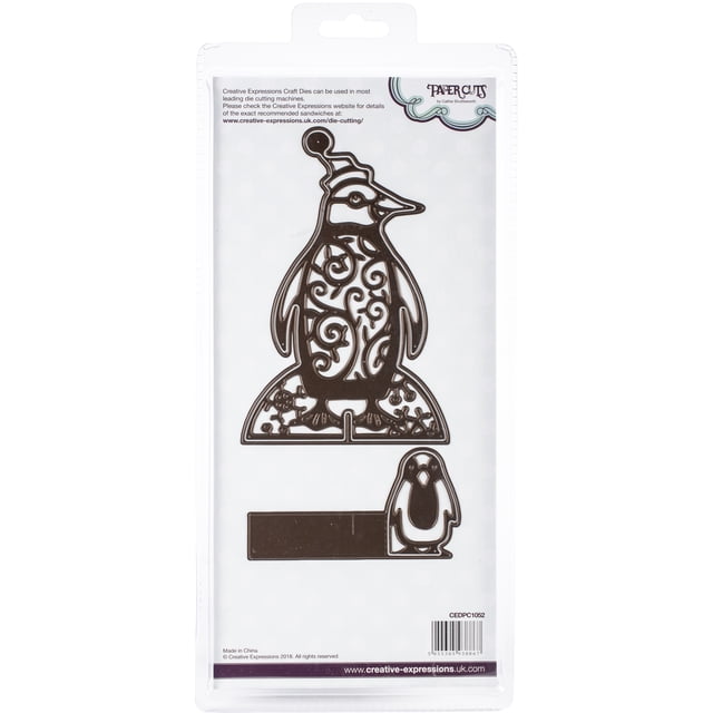 Creative Expression Paper Cuts 3D Craft Dies-Penguin-CEDPC052