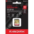 thumbnail image 3 of Carte SD UHS‑I SANDISK Extreme® GO 64Go, 3 of 7