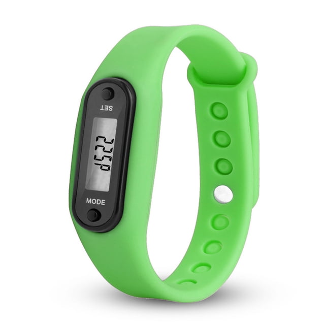 Up to 65% Off Run Step Watch Bracelet Pedometer Calorie Counter Digital LCD Walking Distance Necklace Rings Earring Jewelry on Clearance