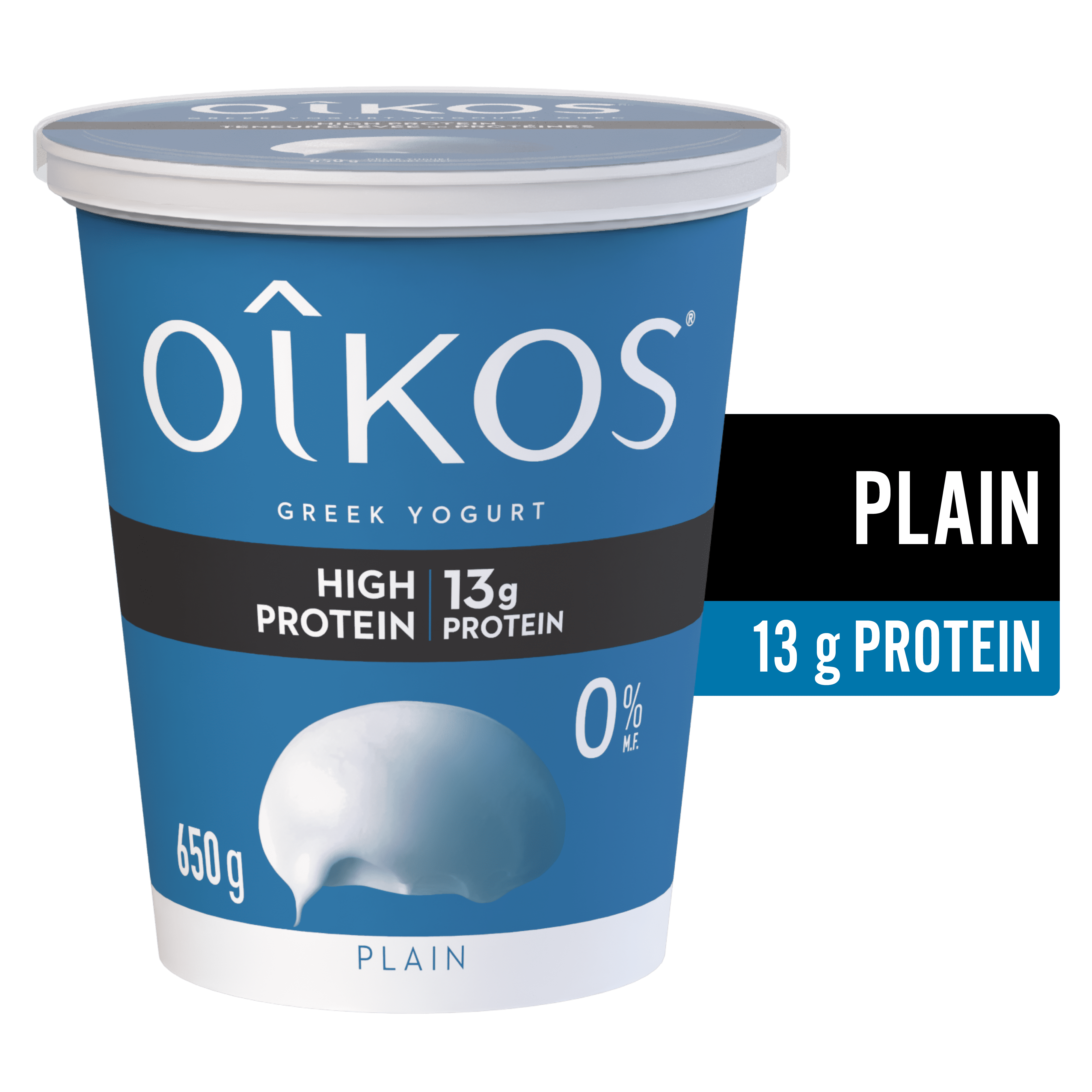 Oikos Greek Yogurt Plain 0% M.F.