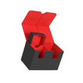 thumbnail image 3 of pitrice Boîte de Rangement pour Deck de 160 Cartes Organisateur de Cartes MTG Rangement Collection Portable Conteneur de Cartes Premium pour Enfants Carte de Rassemblement Jouet MTG TCG Noir Rouge, 3 of 9