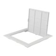 thumbnail image 4 of White ABS Inspection Port White Access Panel Door Plastic Removable Opening Flap Cover Plate Hatch Cover Doors Wall Ceiling, 4 of 8