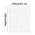 thumbnail image 4 of Tyidzon Moustiquaires de Fenêtre pour Maison Windows Moustiquaire de Fenêtre Réglable Bricolage pour Fenêtre de Maison Patio Blanc, 51x59 Pouces, 4 of 7