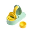 thumbnail image 2 of Iumwxz Kitchen Gadgets Dumpling Skin Presser Home Kitchen Bun Mould Multifunctional 2-In-1 Skin Presser Kitchen Utensil Set Green Plastic 50% Off Clear, 2 of 2