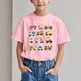 thumbnail image 2 of WRKEKC T-Shirts d'Été pour Garçons, T-Shirts Décontractés pour Garçons, T-Shirts Polyvalents Décontractés à Manches Courtes pour Enfants avec Motif Imprimé et Col Rond, 2 of 6