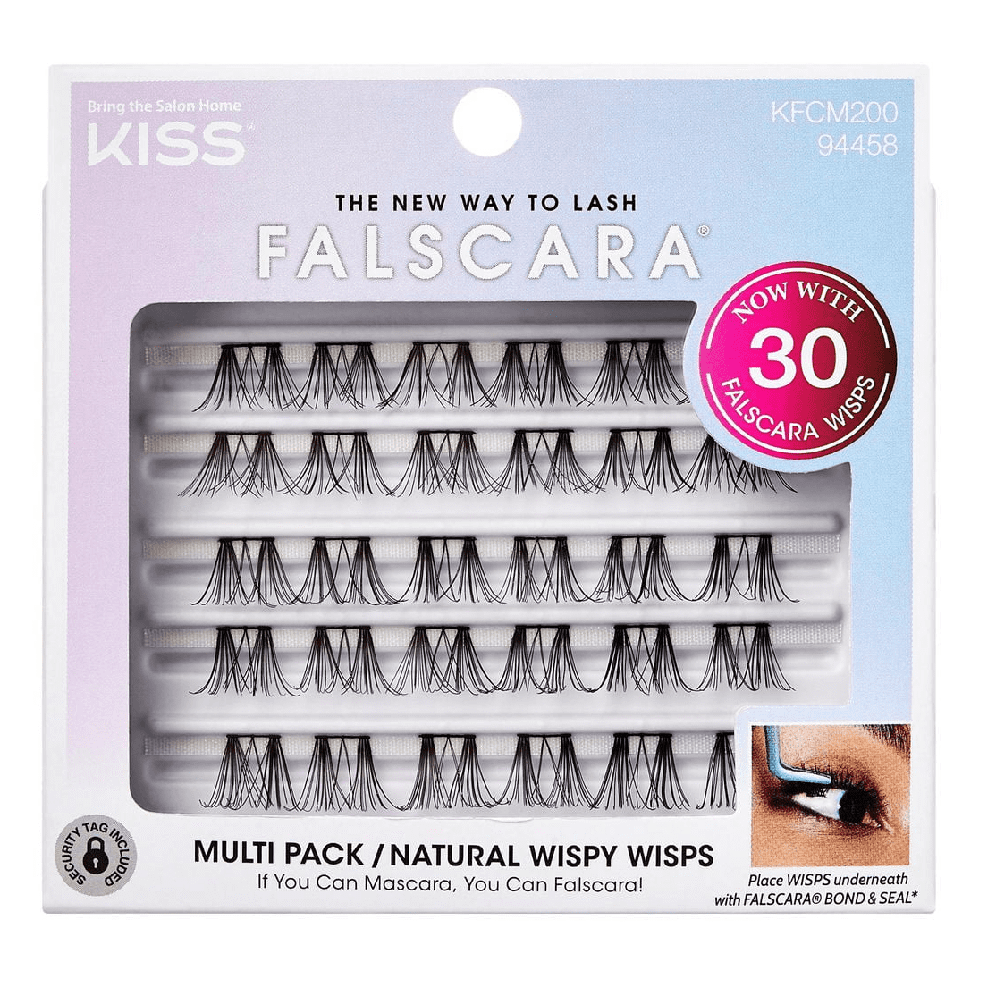 Kiss - Falscara - Multi Pack Natural Wispy Wisps - 30 Falscara Wisps