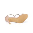 thumbnail image 3 of BLISSFUL STEP Women's Shoes Rhinestone Stiletto Heel Ankle Strap Sandals Dust Pink 5, 3 of 8