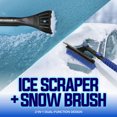 thumbnail image 2 of Snow Joe Car Snow Removal Brush & Windshield Ice Scraper with Extendable Handle up to 40", 2 of 7