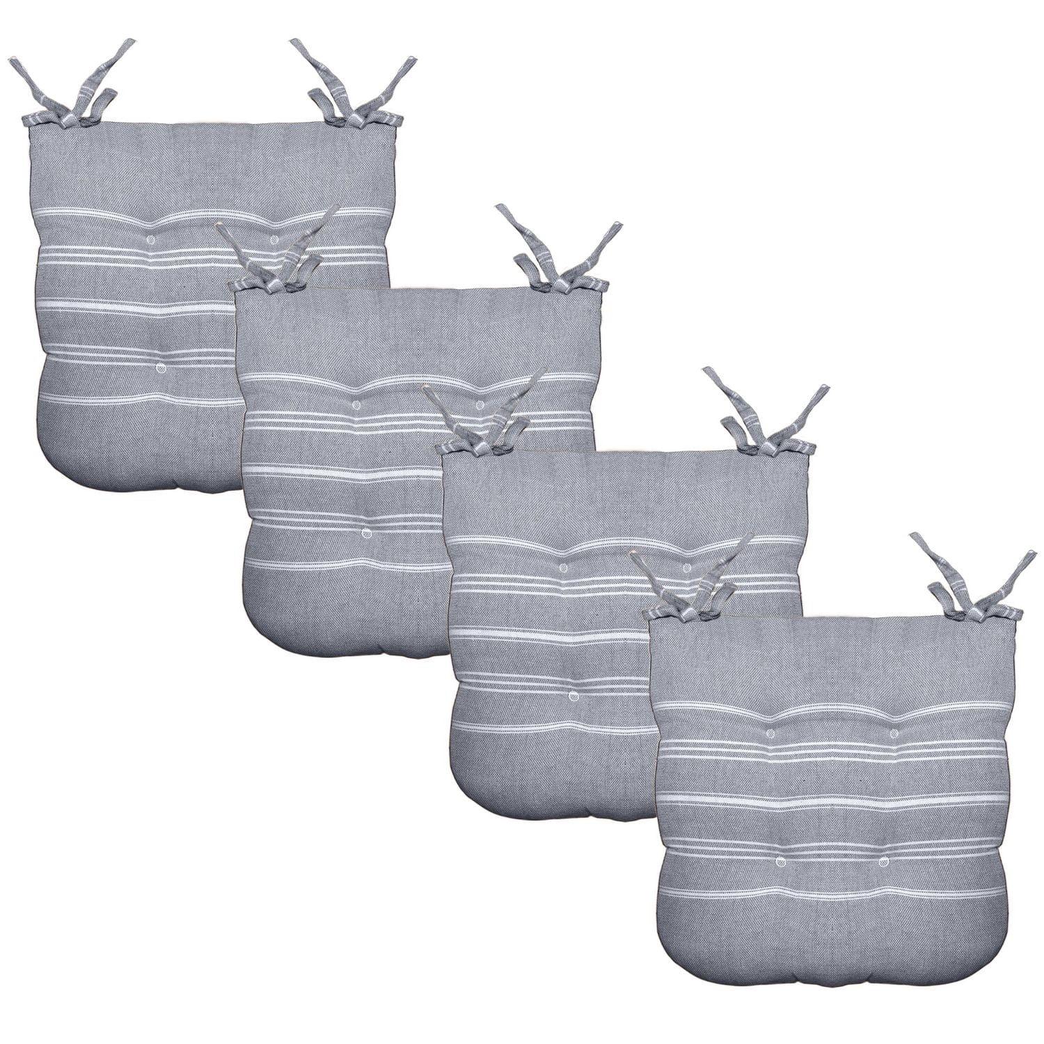 Fouta Ensemble de 4 coussins de chaise