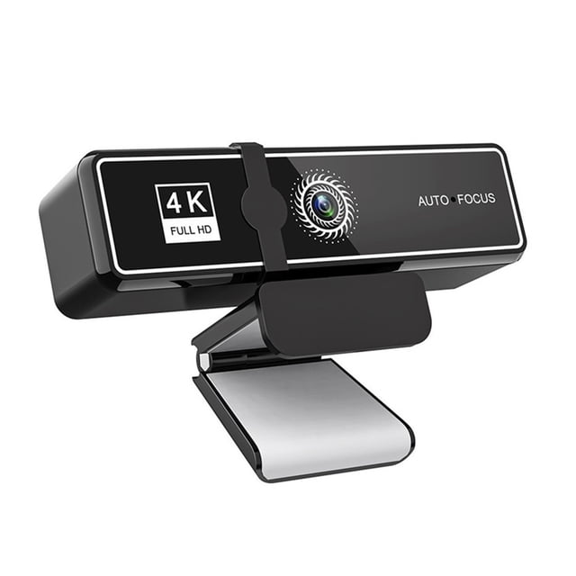 4K Webcam Autofocus 30FPS, 2K/1080P USB Computer Camera With Built-in Dual Microphone & Privacy Cover ,Easy to Operate