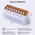 thumbnail image 4 of Black-Friday White Noise Machine with 8 Nature Sounds & Bluetooth Speaker | 1800mAh Battery & Timer, 4 of 9