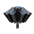 thumbnail image 2 of EGNMCR Camping & Hiking Portable Windproof Compact Travel Umbrella LED Flashlight Handle Auto Umbrella With Reflective Tape Aluminum Alloy Umbrella folding umbrella, 2 of 7