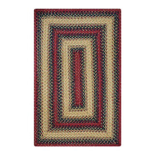 Homespice Decor 571793 11 x 36 in. Highland Oval Table Runner - Multicolor