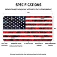 thumbnail image 4 of SignMission A-LP-03-180 Plaque d'Immatriculation en Aluminium Drapeau Dominicain, 4 of 4