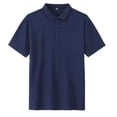 thumbnail image 1 of Timegard Womens Summer Tops Plus Size Short Sleeve Button up Collared Shirt Dressy Casual Loose Tops, 1 of 2