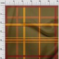 thumbnail image 2 of oneOone Silk Tabby Fabric Madras Check Print Sewing Fabric BTY 42 Inch Wide, 2 of 4