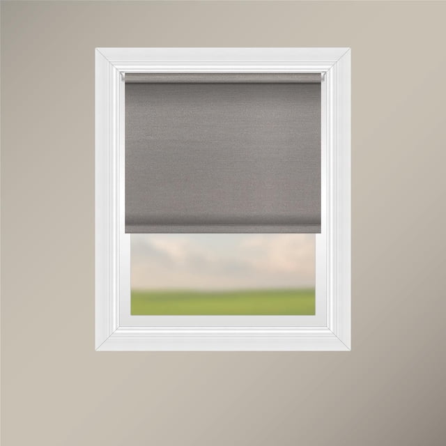 Off Cut Shades Chainless Satin Back Roller Shade-Atmosphere