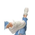 thumbnail image 3 of Woobling Chaussures Décontractées Antidérapantes pour Femmes Marche Bout Rond Plateforme Légères Beige 6.5, 3 of 4