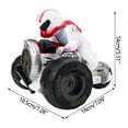 thumbnail image 2 of EGNMCR Electric Stunt Motorcycle Toy Children's Electric Universal Toy Electric Stunt Tricycle Rotating 360 Motorcycle Roboter Lighting Music Toy remote control robot, 2 of 6