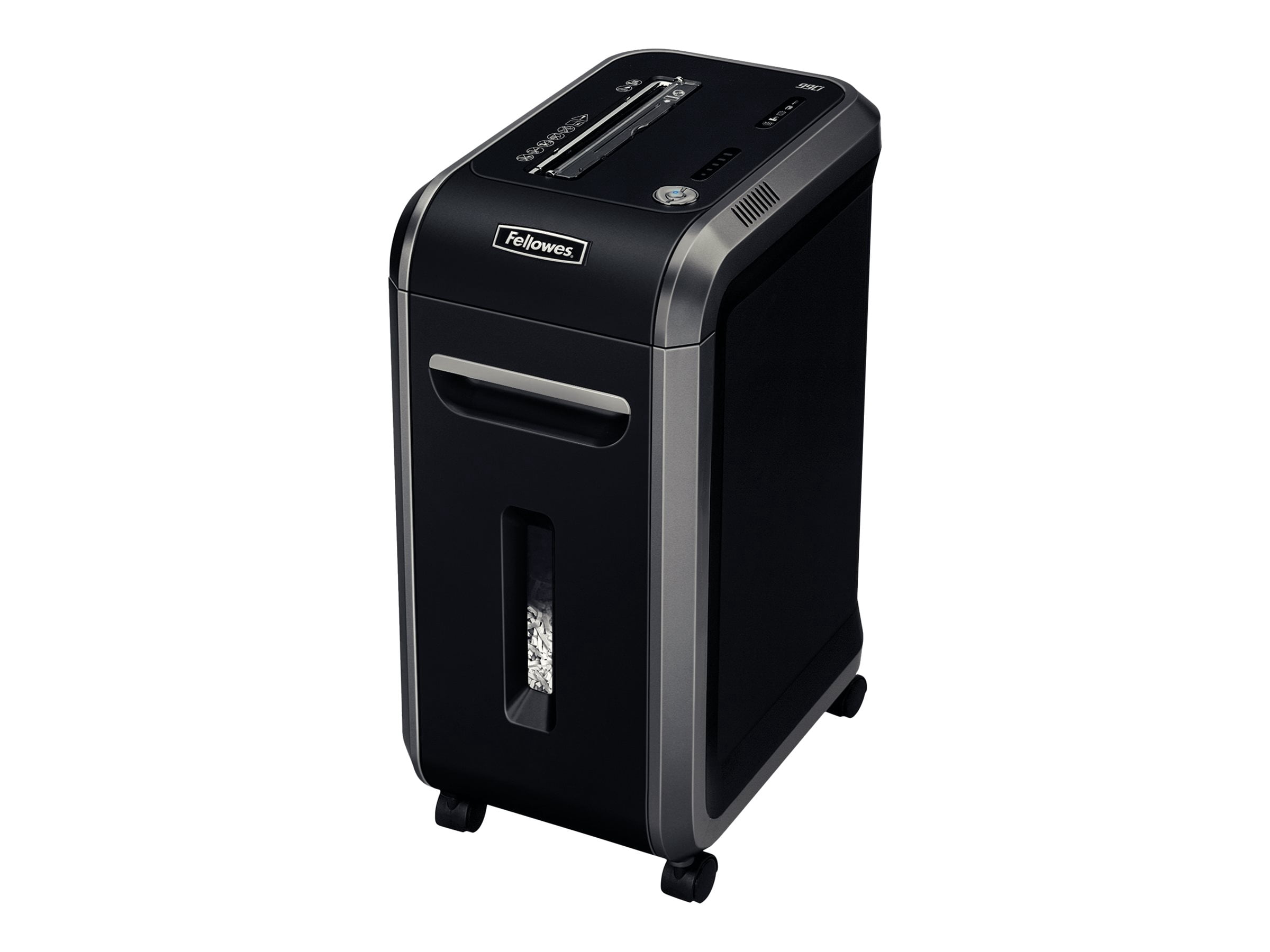 Déchiqueteuse Fellowes Powershred 99Ci à coupe croisée, noire