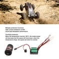 thumbnail image 3 of RC Brushed Motor ESC, Precise RC Car Parts 550 Brushed Motor  for DIY Modification Frame 12T,21T,29T,35T,55T, 3 of 7
