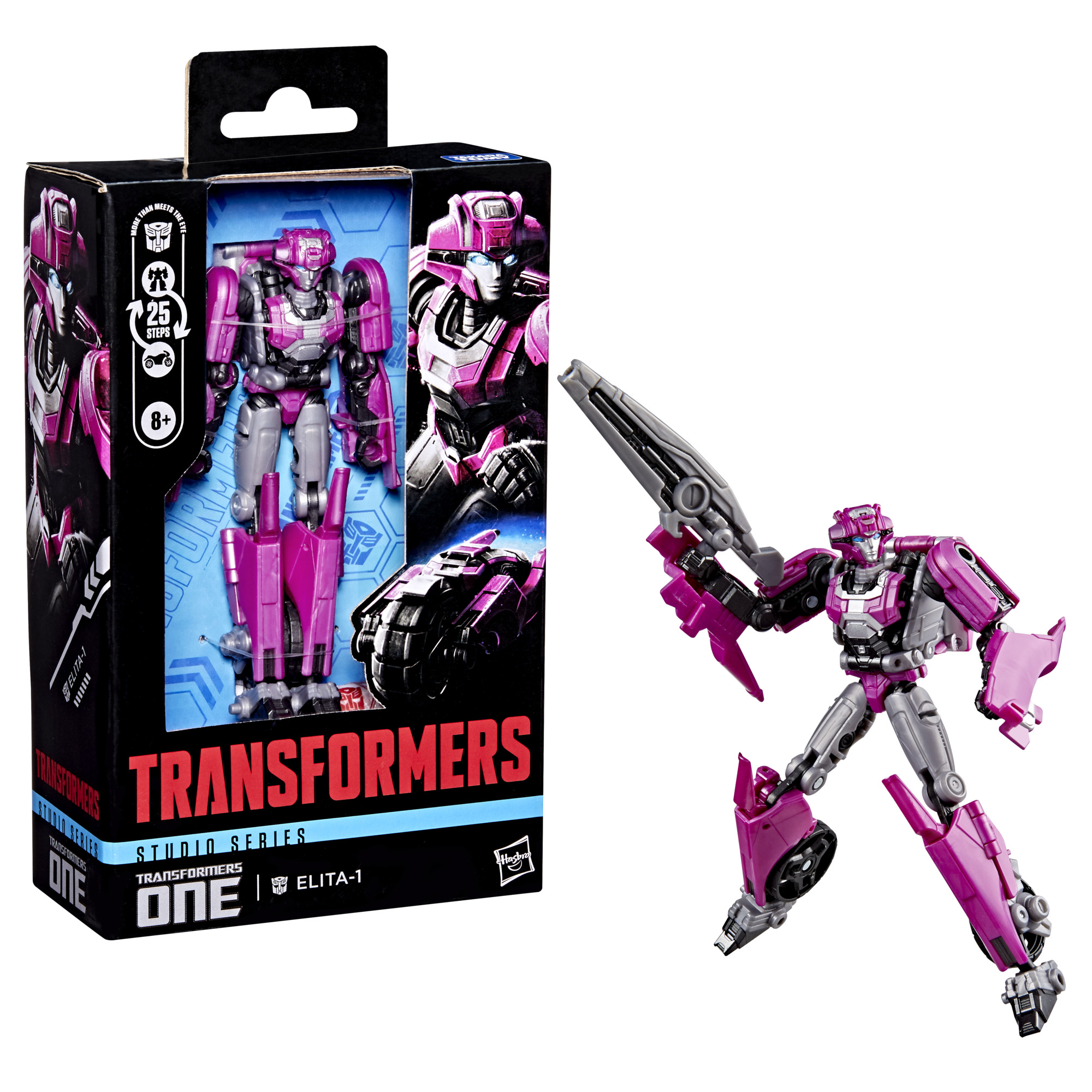 Transformers Generations Studio Series, figurine Elita-1 classe Deluxe, Transformers : Le commencement