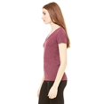 thumbnail image 2 of Bella + Canvas Ladies' Triblend Short-Sleeve Deep V-Neck T-Shirt, 2 of 2