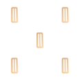 thumbnail image 1 of ZLight Weight Belt Slide Keeper Dive Fittings Holder Buckles Small Aluminum Scuba Diving Webbing Harness Retainer Tool Golden 5Set, 1 of 6