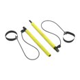 thumbnail image 1 of jinwen 2 Sections Pilates Bar Exercise Stick for Power Lifting Indoor Outdoor Squat Yellow, 1 of 9