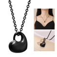 thumbnail image 2 of Pendentif Tube en Acier Inoxydable Collier Breloque Pendentif Boîtier Creux en Acier Inoxydable Capsule pour Cendres Bijoux, 2 of 9
