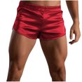thumbnail image 2 of LSLJS Men's Casual Solid Color Pajama Shorts, Gym Shorts Gifts for Men, 2 of 4