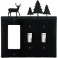 thumbnail image 1 of Arbres à Cerfs et Pins - Couverture GFI Simple et Double Interrupteur, 1 of 2